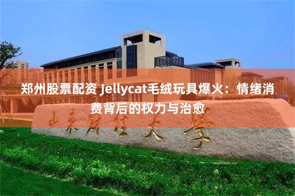 郑州股票配资 Jellycat毛绒玩具爆火：情绪消费背后的权力与治愈