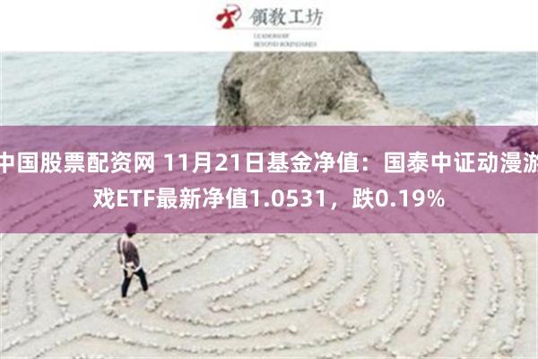 中国股票配资网 11月21日基金净值：国泰中证动漫游戏ETF最新净值1.0531，跌0.19%